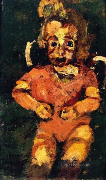 Expresionismo Painting - niño de rosa 1937 Chaim Soutine Expresionismo